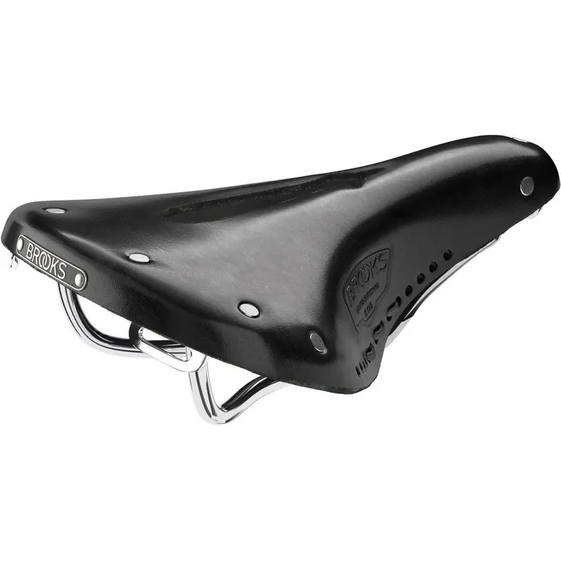 Brooks England B17 Ladies Standard Saddle - Carved Black 1