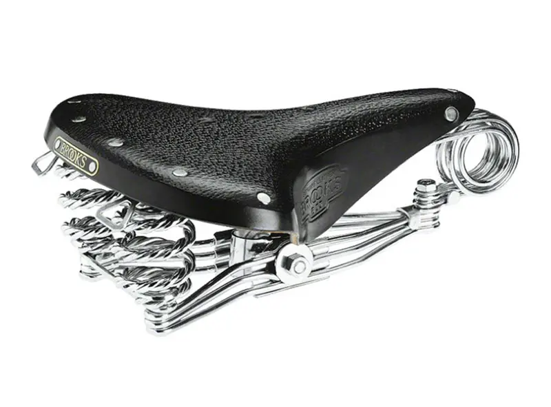 Brooks England B33 Classic Leather Saddle - Black 1
