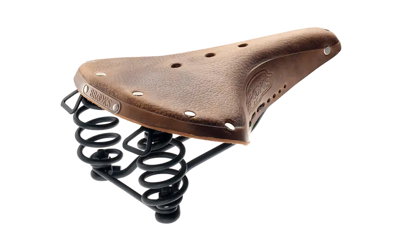 Brooks England B67 Softened Saddle - Dark Tan 1