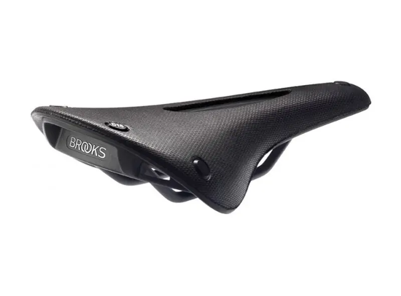 Brooks England C15 Carved Cambium All Weather Saddle - Black 1