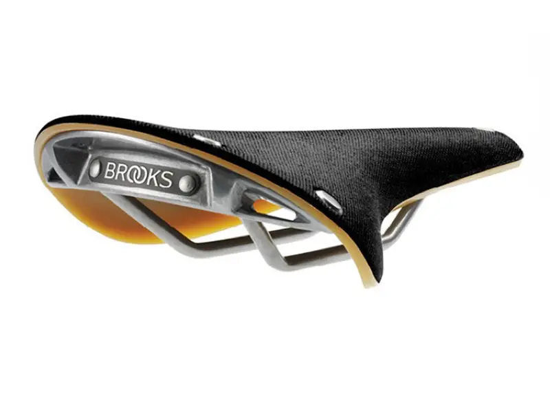 Brooks England Cambium C17 Saddle - Special Black-Natural Rubber 1