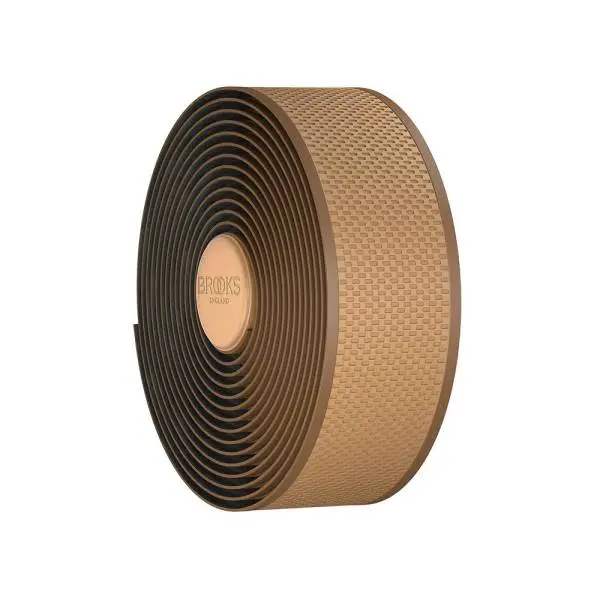 Brooks England Cambium Rubber Bar Tape - Natural Brown 1