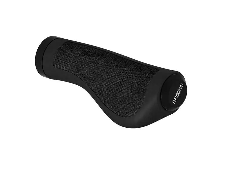 Brooks England Ergonomic Rubber Grip - 130/130 - All Black 1