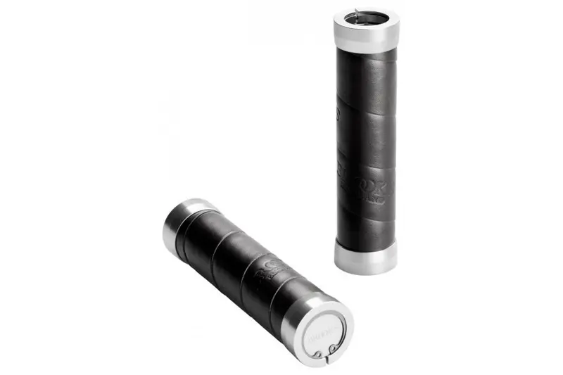 Brooks England Slender Leather Grips - 130/130 - Black 2