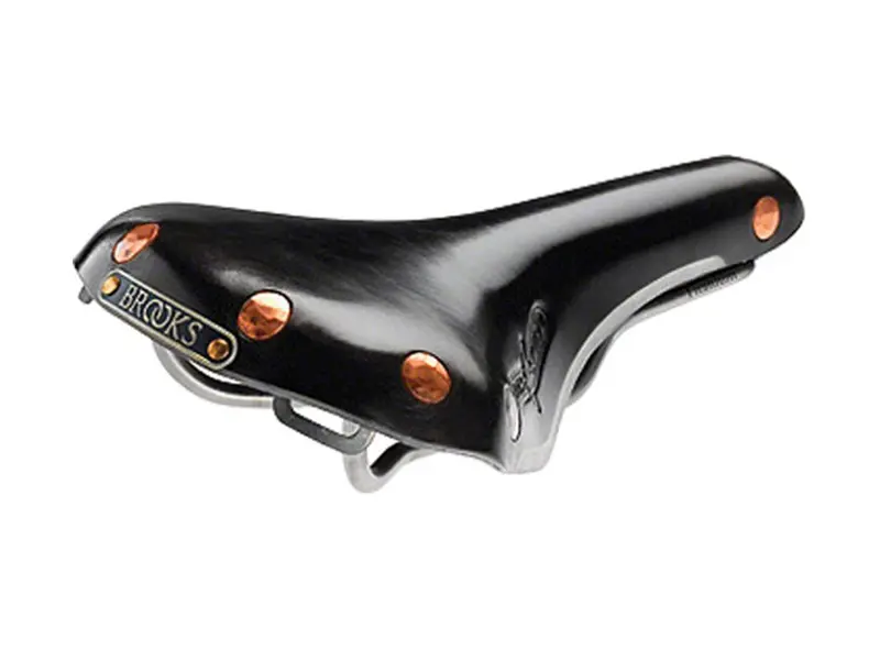 Brooks England Swift Classic Leather Saddle - Black 1