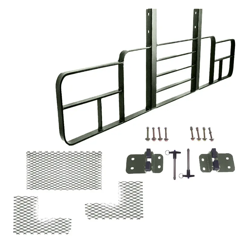 Brush Guard Luverne H15-Ggb + Screen, Fits Military Humvee M998 2