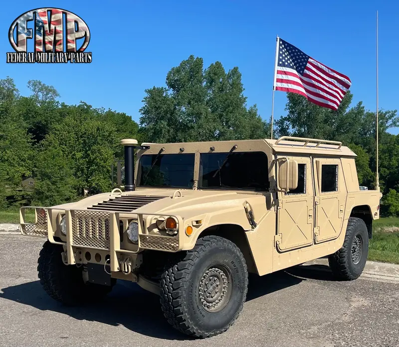 Brush Guard Luverne H15-Ggb + Screen, Fits Military Humvee M998 3