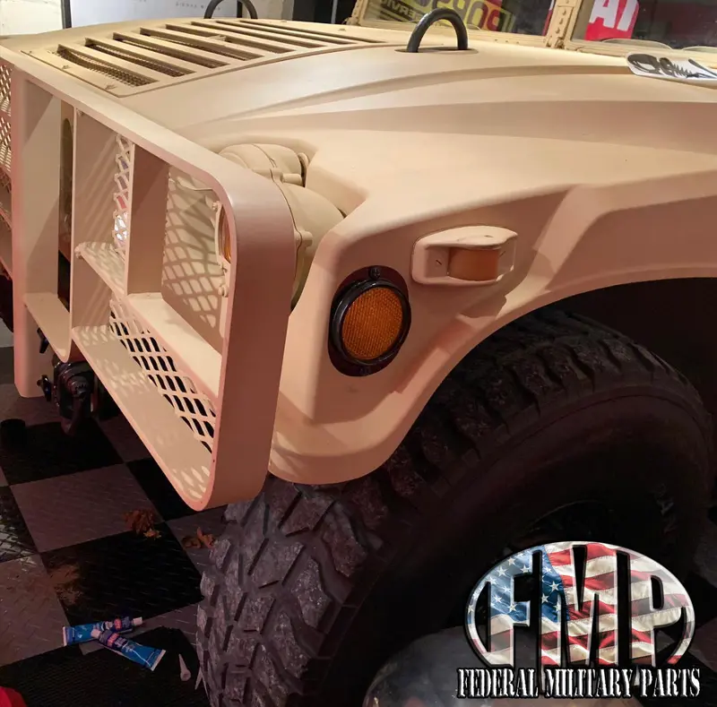 Brush Guard Luverne H15-Ggb + Screen, Fits Military Humvee M998 4