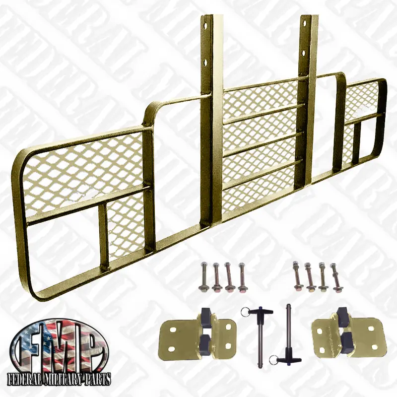 Brush Guard Luverne H15-Ggb + Screen, Fits Military Humvee M998 4