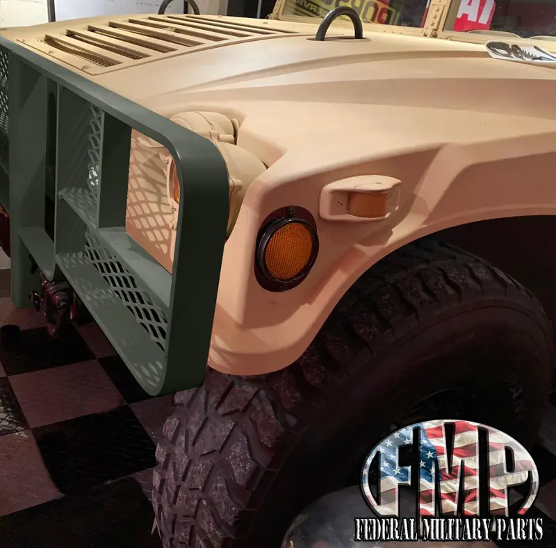 Brush Guard Luverne H15-Ggb + Screen, Fits Military Humvee M998 6