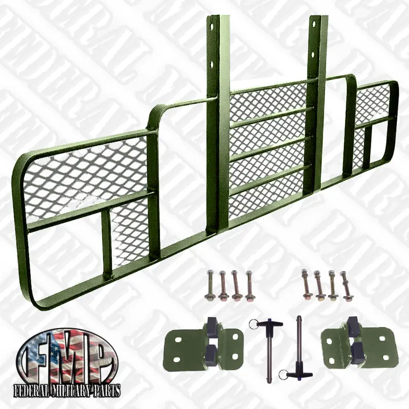 Brush Guard Luverne H15-Ggb + Screen, Fits Military Humvee M998 6