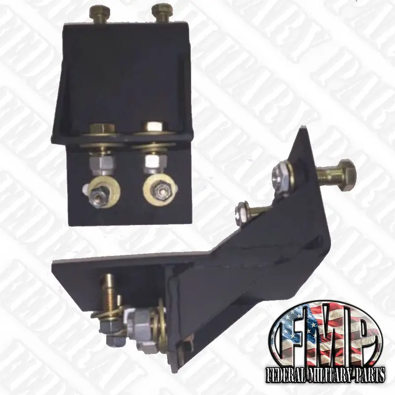 Brush Guard Mounting Bracket Pair. Standard (Medium Duty)  Plus Hardware 1