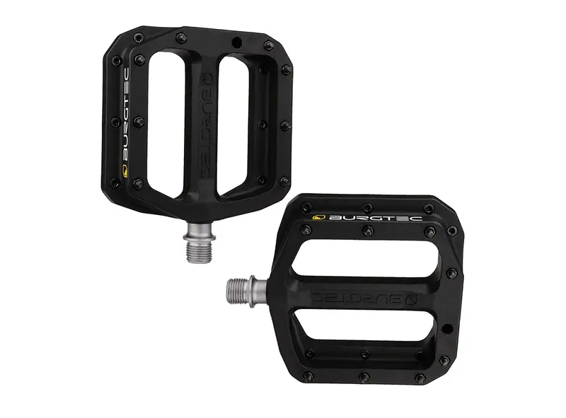 Burgtec Mk4 Composite Flat Pedals - Black 1