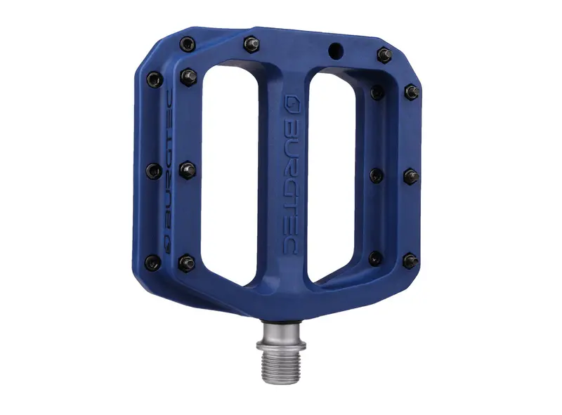 Burgtec Mk4 Composite Flat Pedals - Deep Blue 1