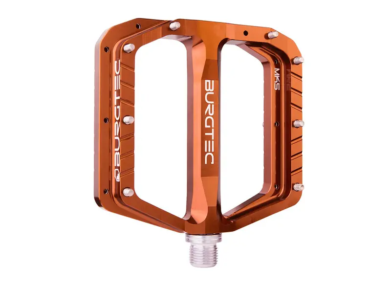 Burgtec Penthouse Mk5 Flat Pedals - Kash Bronze 1