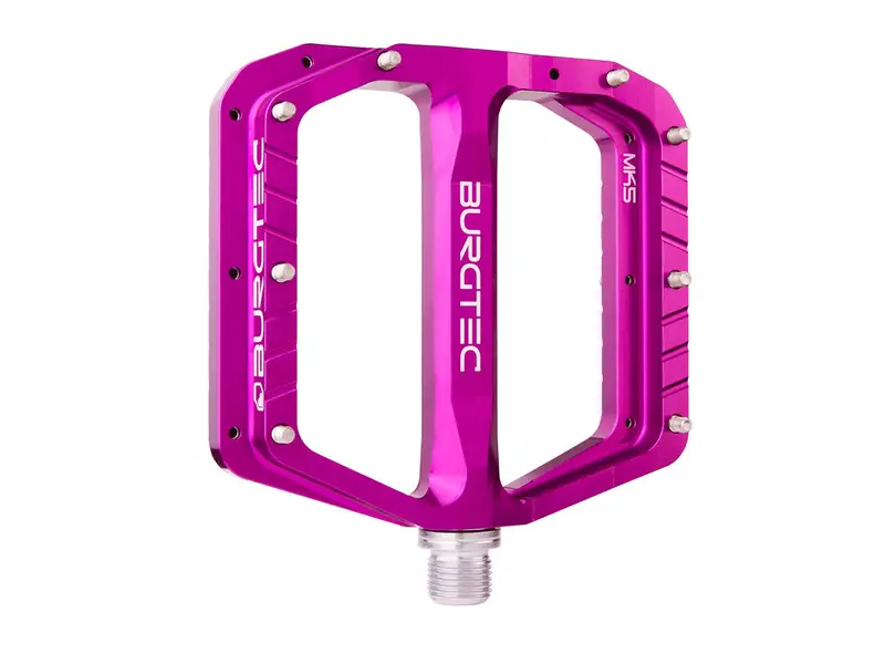 Burgtec Penthouse Mk5 Flat Pedals - Purple Rain 1