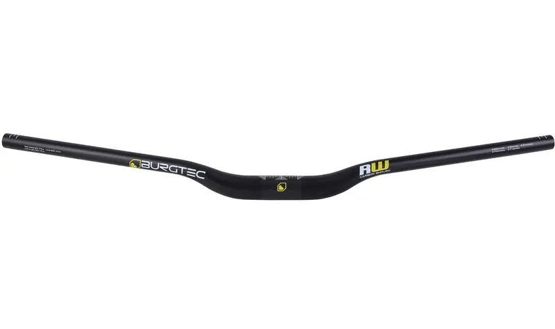 Burgtec Ridewider Carbon Enduro Riser Handlebar - Black 1