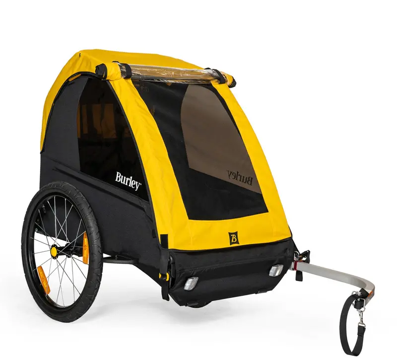 Burley Bee Child Trailer - Yellow 1