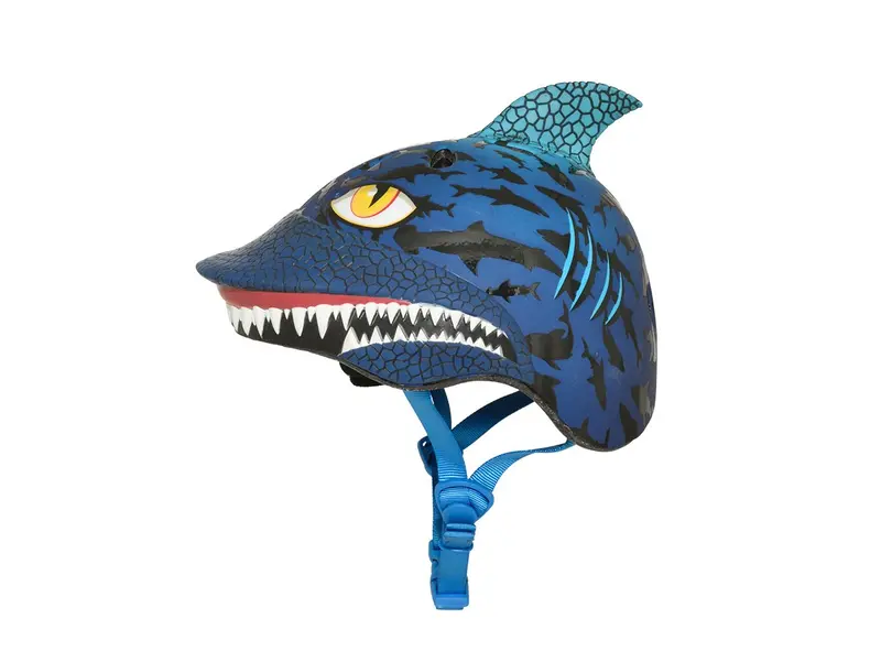C.Preme Raskullz Child Safety Helmet - 5 Plus - Shark Jaws-Blue 1