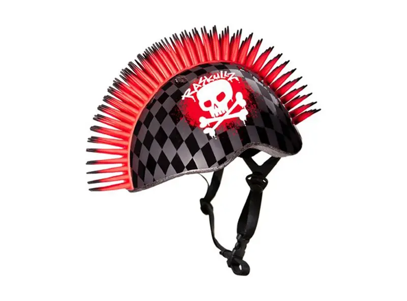 C.Preme Raskullz Child Safety Helmet - 5 Plus - Skull Hawk-Red 1