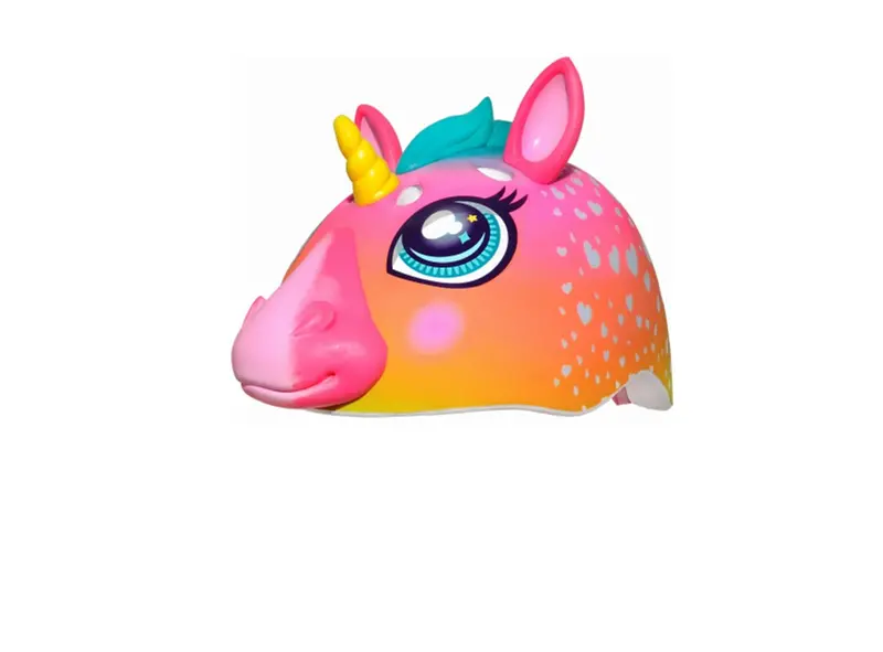 C.Preme Raskullz Child Safety Helmet - 5 Plus - Super Rainbow Corn Hair 1