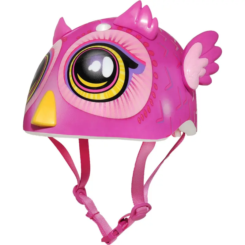 C.Preme Raskullz Infant Safety Helmet - 1 Plus - Miniz: Big Eyes Owl-Pink 1