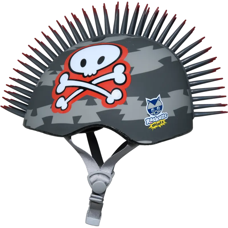 C.Preme Raskullz Infant Safety Helmet - 1 Plus - Miniz: Lil Pirate Mohawk-Gray 1