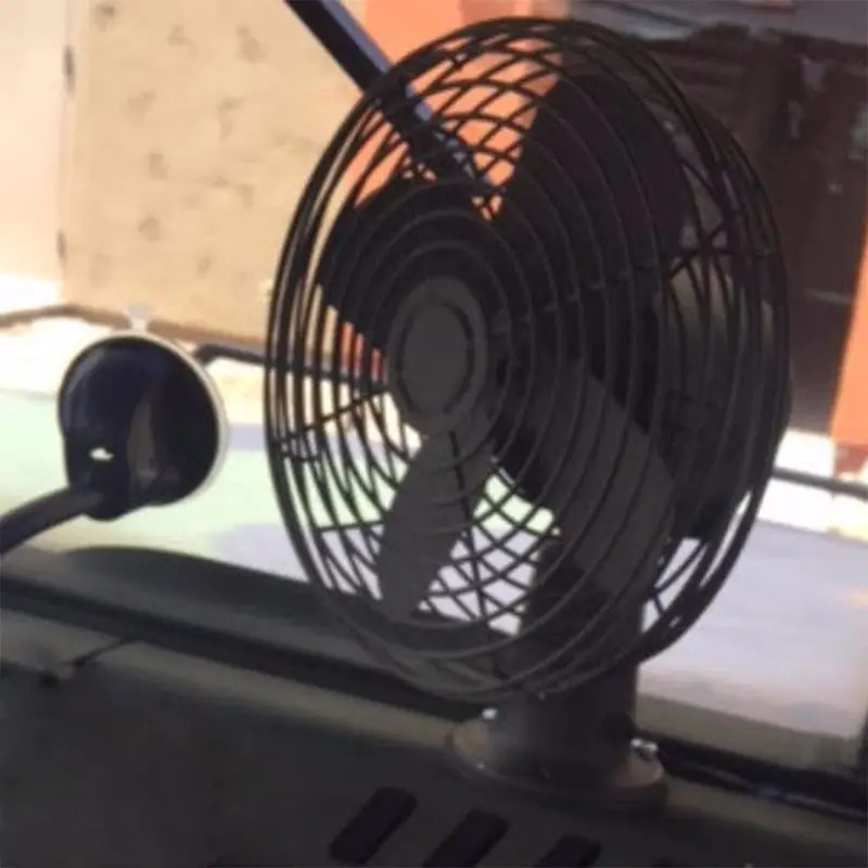 Cab / Windshield Defrost / Cooling Fan Black - For Use With Military Truck Humvee M998 - 24V 1