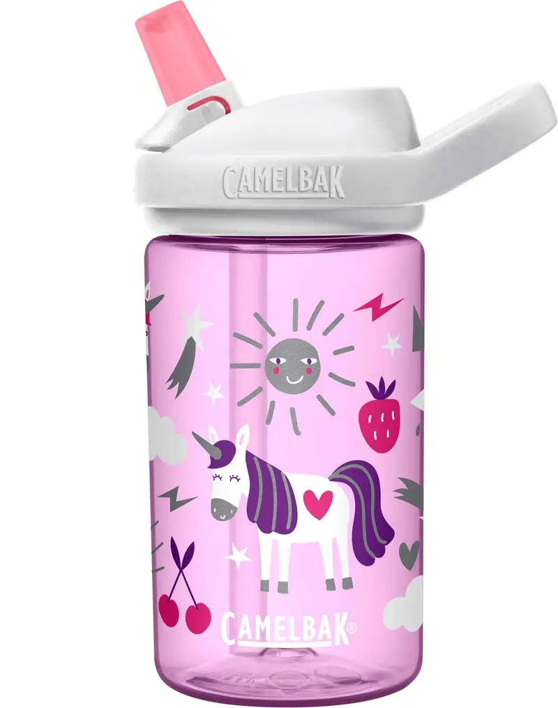 Camelbak Eddy+ Kids Water Bottle - 14Oz - Unicorn Party - 2020 1