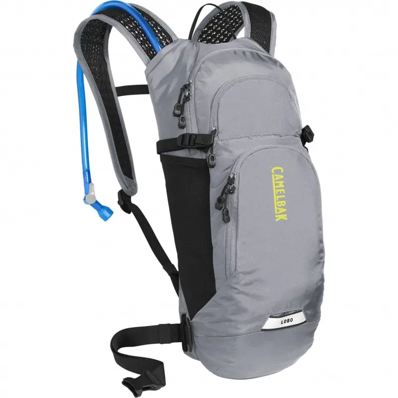 Camelbak Lobo 9 Hydration Pack - Gunmetal-Lime 1