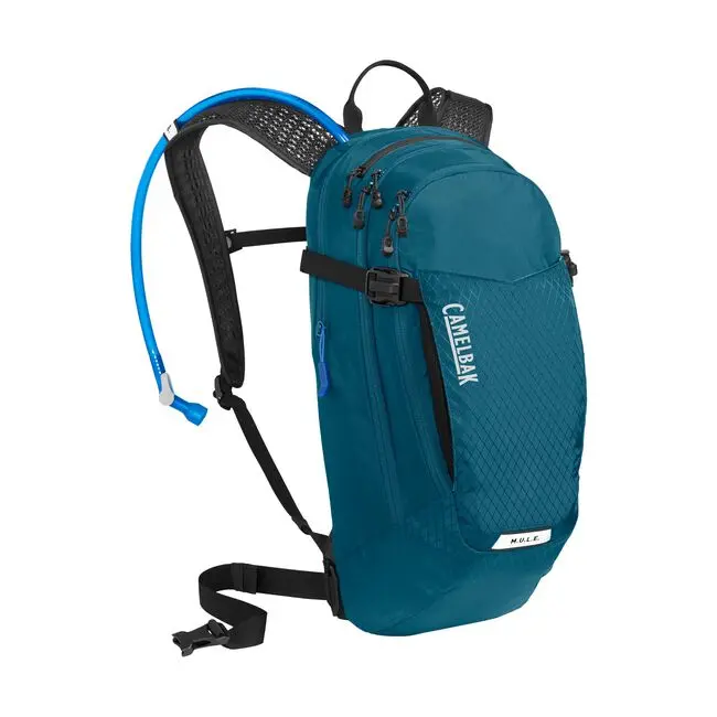 Camelbak M.U.L.E. 12 Hydration Pack - Moroccan Blue-Black 1