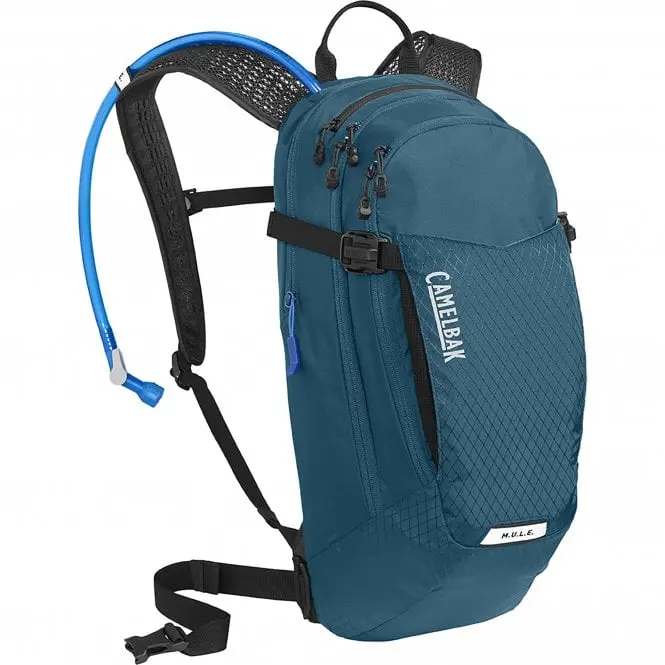 Camelbak M.U.L.E. 12 Hydration Pack - Moroccan Blue-Black - Nlm 1