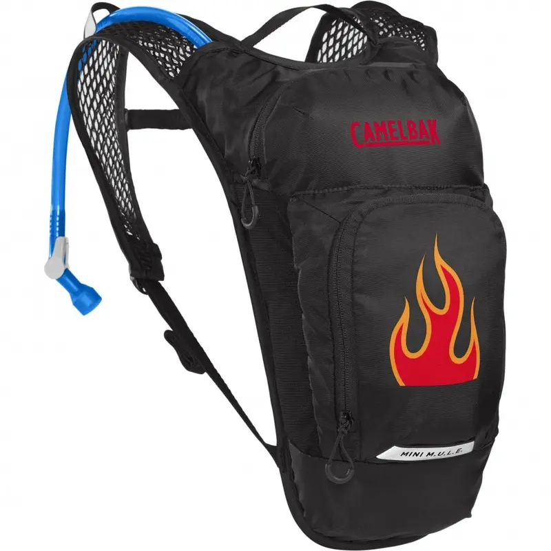 Camelbak Mini M.U.L.E. Hydration Pack - 50Oz - Black-Flame 1
