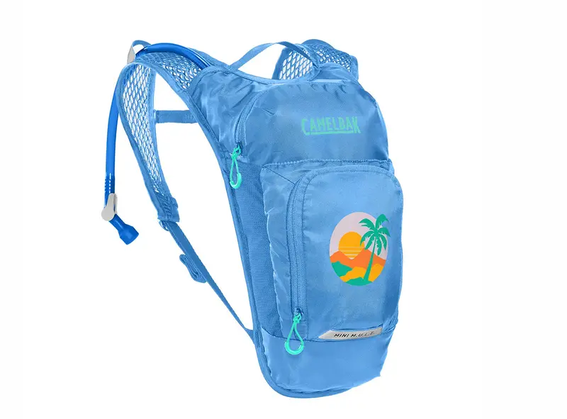 Camelbak Mini M.U.L.E. Hydration Pack - 50Oz - Blue-Palm 1