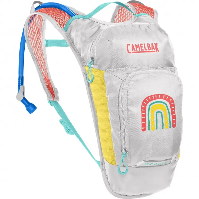Camelbak Mini M.U.L.E. Hydration Pack - 50Oz - Gray-Rainbow 1