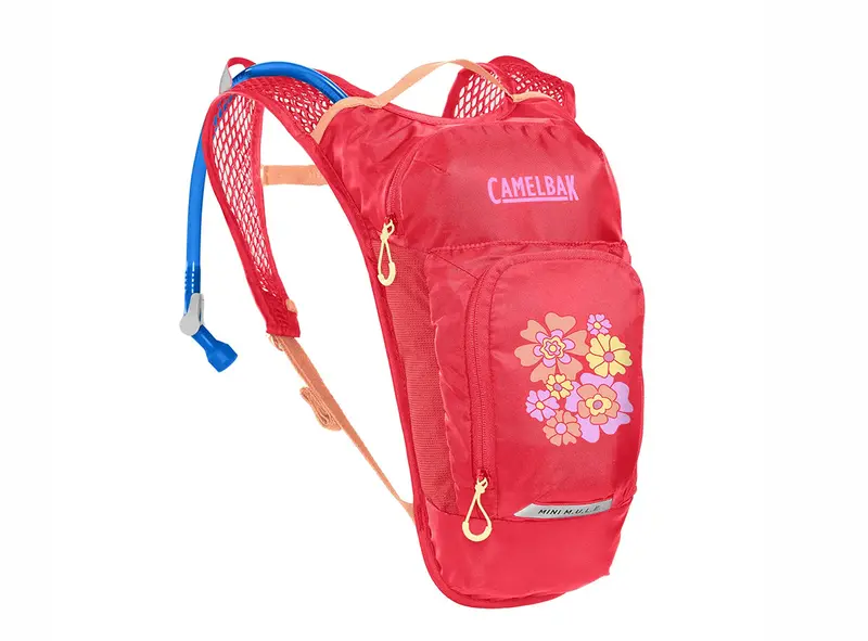 Camelbak Mini M.U.L.E. Hydration Pack - 50Oz - Pink-Flowers 1