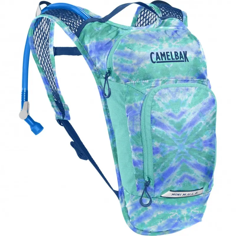 Camelbak Mini M.U.L.E. Hydration Pack - 50Oz - Tie Dye-Blue 1