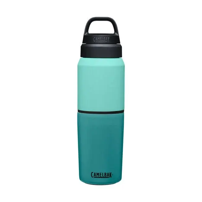 Camelbak Multibev Vacuum Insulated Stainless Steel Bottle - 17Oz/12Oz - Coastal-Lagoon 1