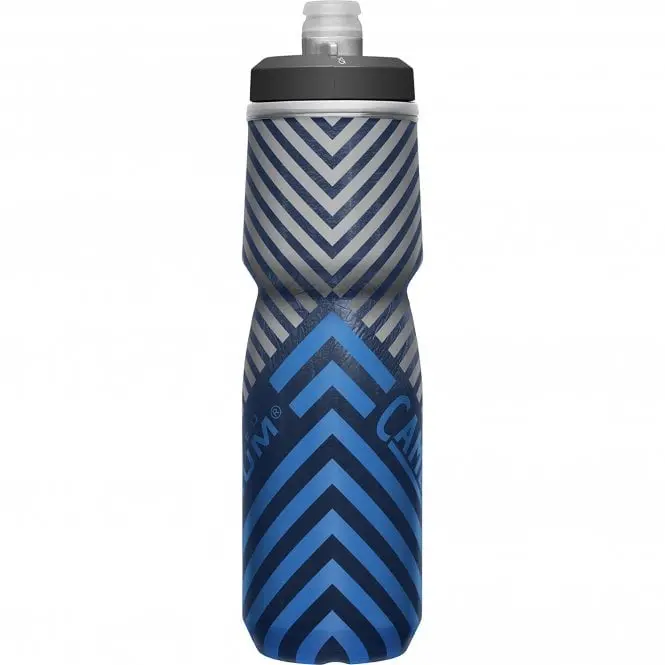 Camelbak Podium Chill Outdoor Water Bottle - 24Oz - Navy Stripe 2