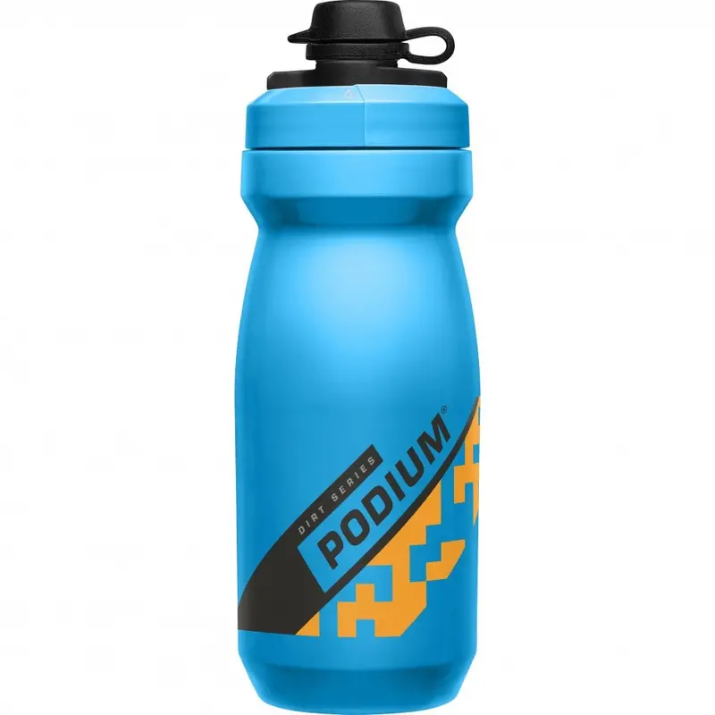 Camelbak Podium Water Bottle - Dirt Series - 21Oz - Blue-Orange 1