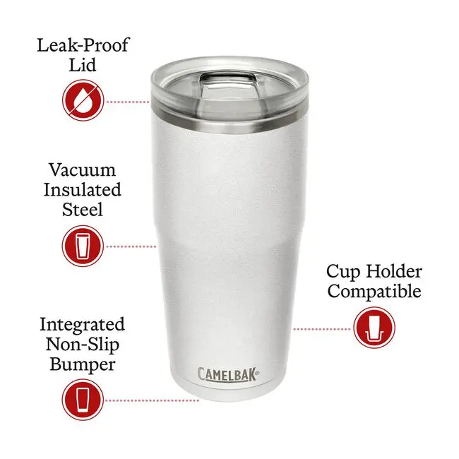 Camelbak Thrive Vss Tumbler - 20Oz - White 2