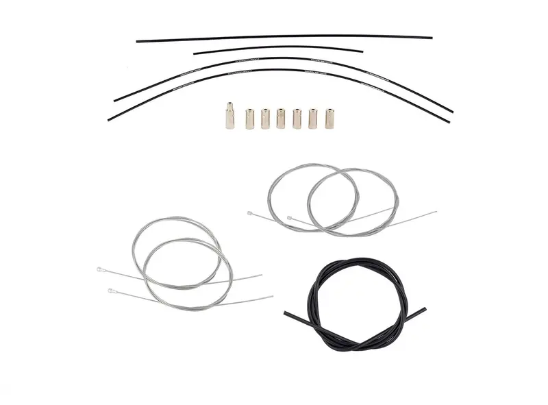 Campagnolo Ultra-Shift Ergo Lever Cable Set - Black 1