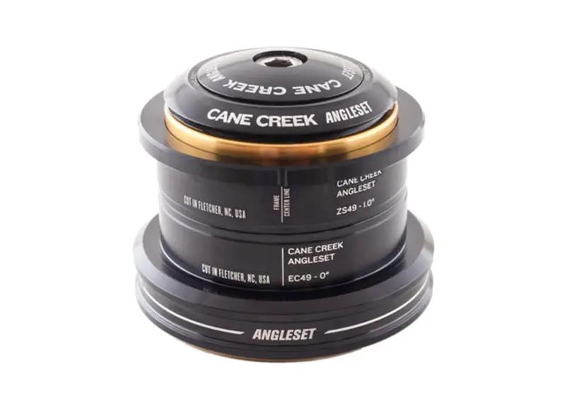 Cane Creek Angleset Tapered Steerer - Black 1