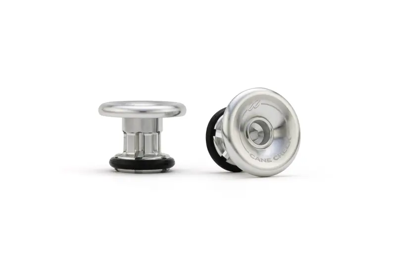 Cane Creek Eebarkeep Bar End Plugs - Silver 1
