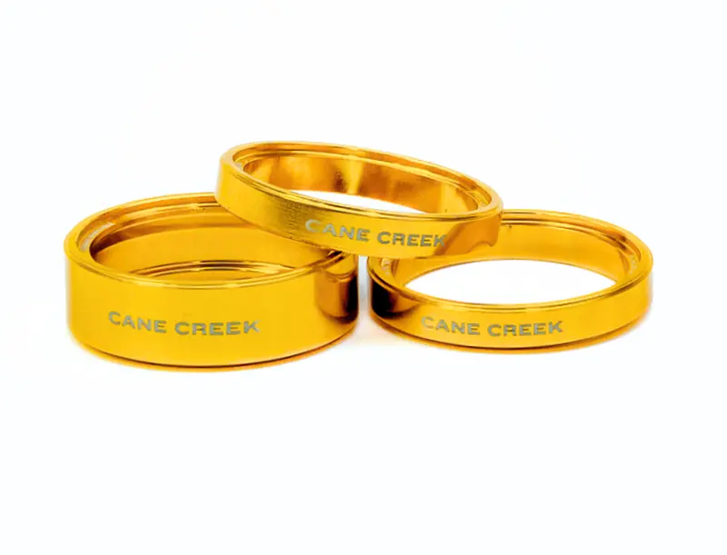 Cane Creek Interlok Spacer Kit - Gold 1