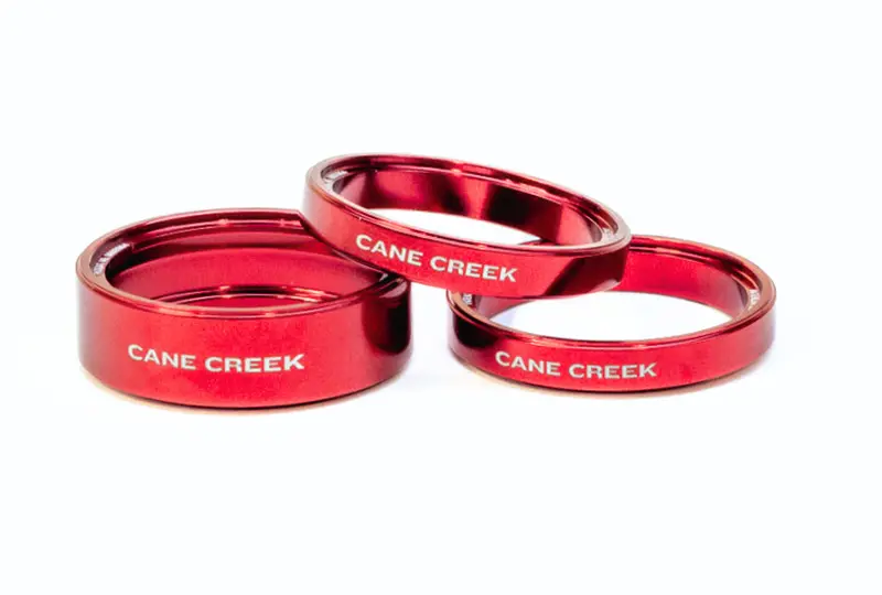 Cane Creek Interlok Spacer Kit - Red 1