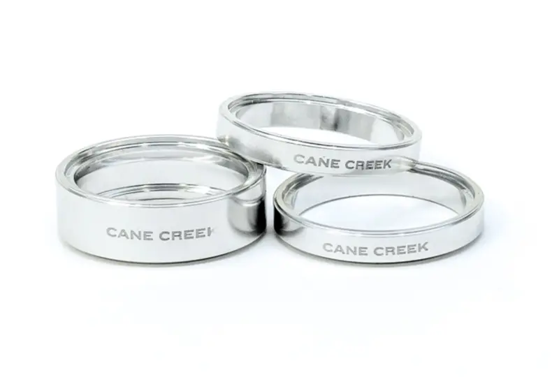 Cane Creek Interlok Spacer Kit - Silver 1