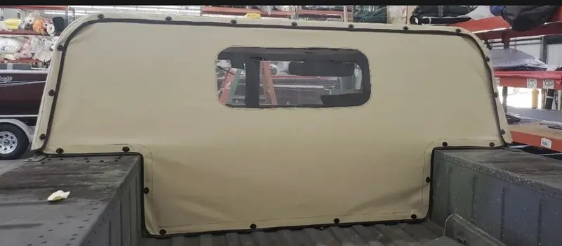 Canvas Curtain Fits Military Humvee Seals Tightly Install Or Remove In Minutes 4