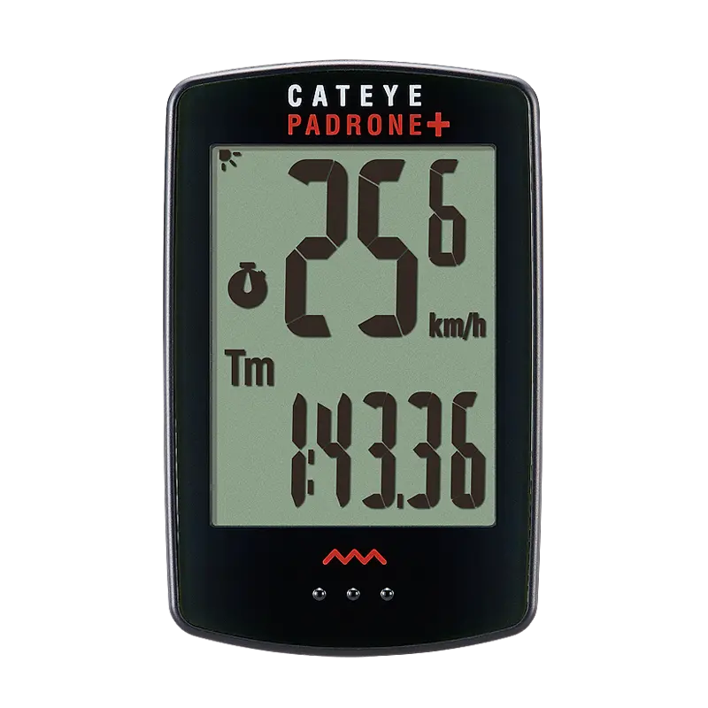 Cateye Padrone+ Bike Computer - Black 1