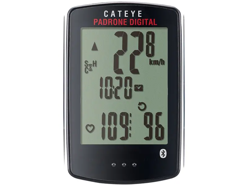 Cateye Padrone Digital Bike Computer - Wireless - Black 1
